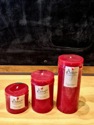 Set Red Velas Adagio