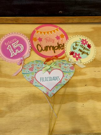 Carteles Feliz Cumpleaños - Felicidades - Gracias