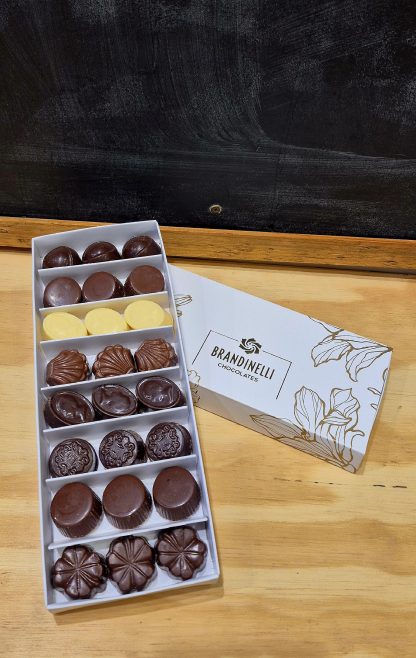 Caja de Carton con 24 Bombones