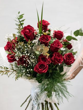 Rosas rojas, ramo de 24