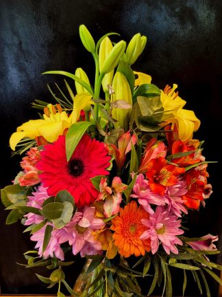 Arreglo de flores variadas