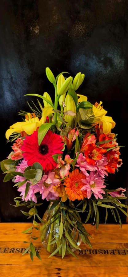 Arreglo de flores variadas