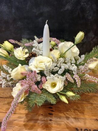 Centro de mesa Blanco