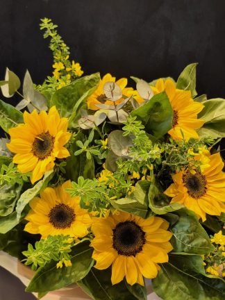 Mazzo con 6 girasoles
